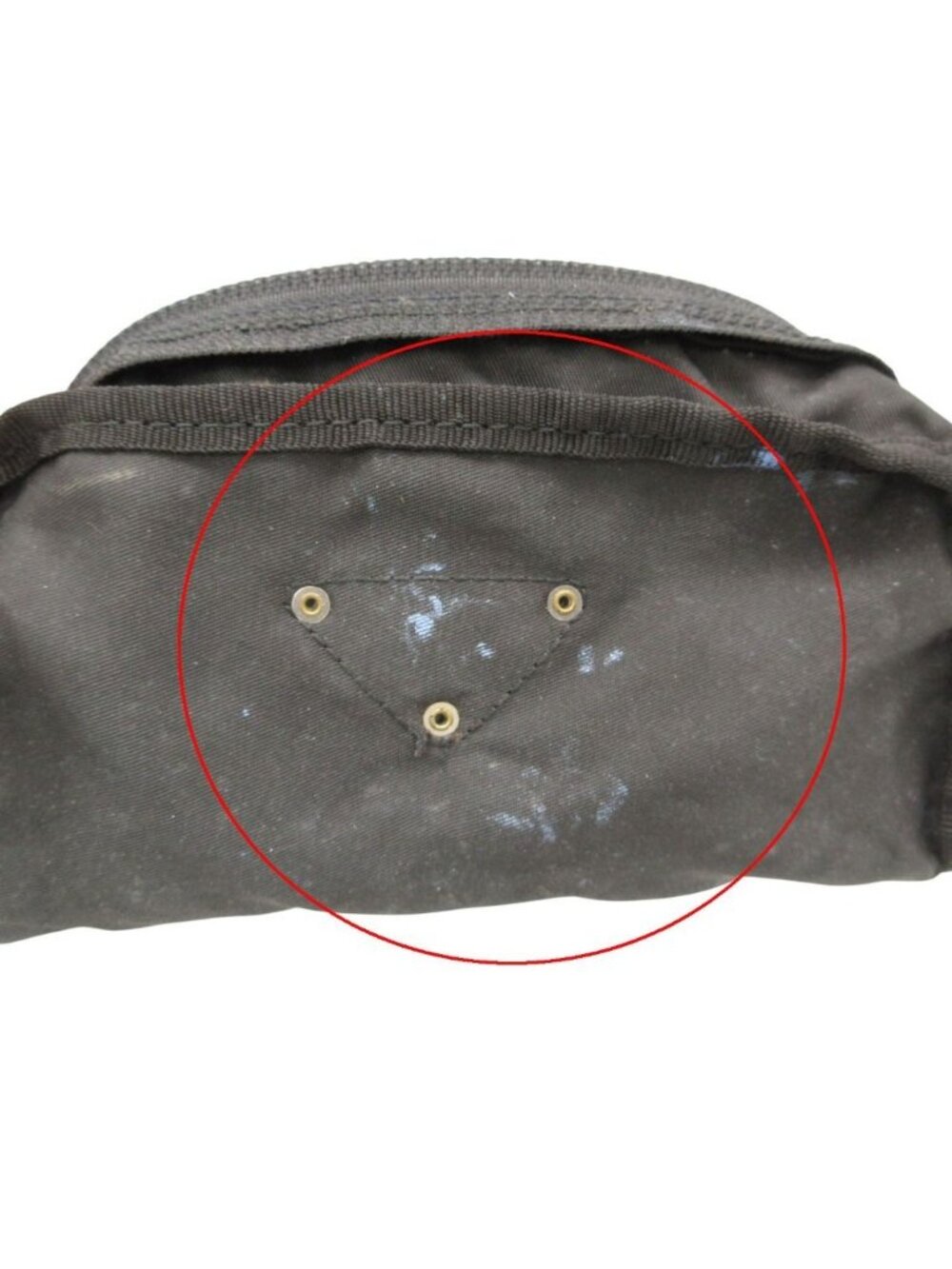 Prada Pouch Triangle Logo Nylon Mini Black - Picture 9 of 9